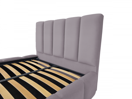 Pat tapitat Nexia cu spatiu pentru depozitare, 160x200 [2]