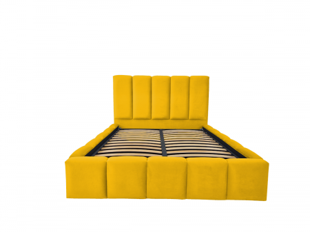 Pat tapitat Nexia cu spatiu pentru depozitare, 160x200 [1]