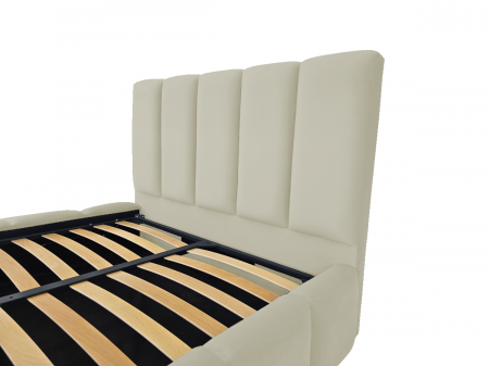 Pat tapitat Nexia cu spatiu pentru depozitare, 160x200 [2]