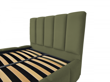 Pat tapitat Nexia cu spatiu pentru depozitare, 160x200 [2]