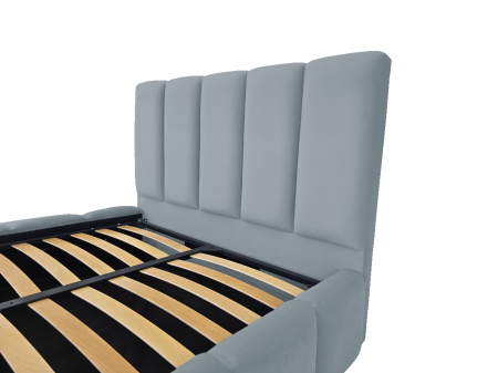 Pat tapitat Nexia cu spatiu pentru depozitare, 160x200 [2]