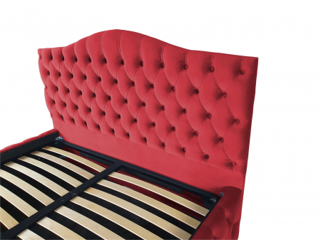 Pat tapitat Nisa Select cu spatiu pentru depozitare, 160x200 [2]