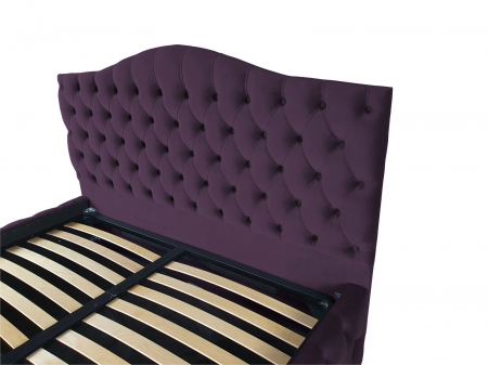 Pat tapitat Nisa Select cu spatiu pentru depozitare, 160x200 [2]