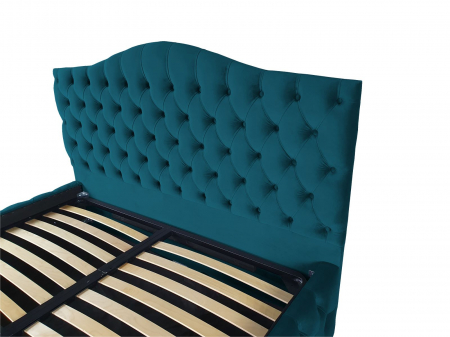 Pat tapitat Nisa Select cu spatiu pentru depozitare, 160x200 [2]