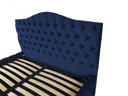 Pat tapitat Nisa Select cu spatiu pentru depozitare, 160x200 [2]