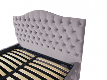 Pat tapitat Nisa Select cu spatiu pentru depozitare, 160x200 [2]