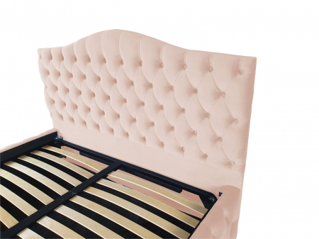 Pat tapitat Nisa Select cu spatiu pentru depozitare, 160x200 [2]