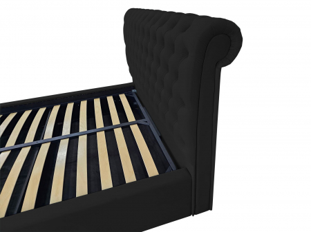 Pat tapitat Nobles cu spatiu pentru depozitare, 160x200 [2]