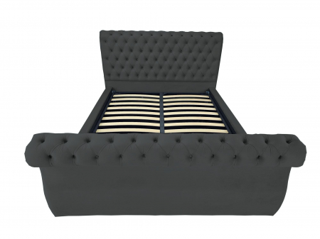 Pat tapitat Nobles cu spatiu pentru depozitare, 160x200 [1]