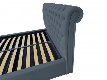 Pat tapitat Nobles cu spatiu pentru depozitare, 160x200 [2]