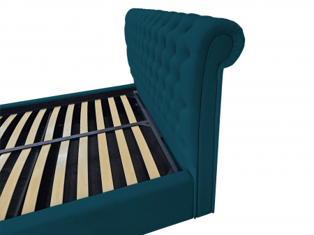 Pat tapitat Nobles cu spatiu pentru depozitare, 160x200 [2]