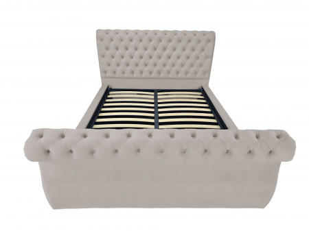 Pat tapitat Nobles cu spatiu pentru depozitare, 160x200 [1]
