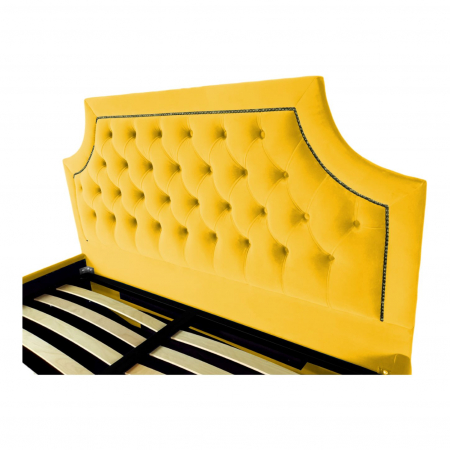 Pat tapitat Oslo cu spatiu pentru depozitare, 160x200 [2]