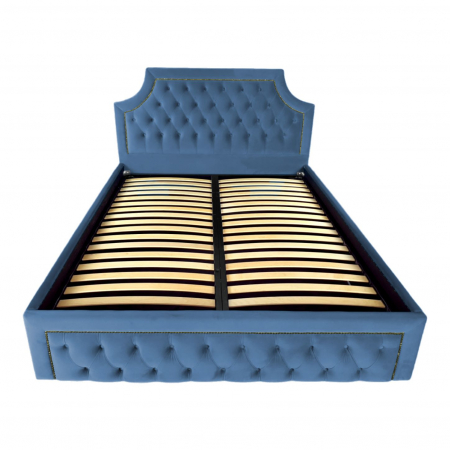 Pat tapitat Oslo cu spatiu pentru depozitare, 160x200 [1]