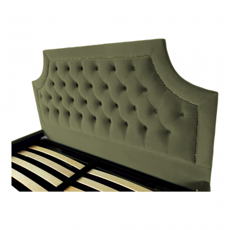 Pat tapitat Oslo cu spatiu pentru depozitare, 160x200 [2]