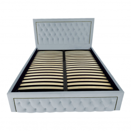 Pat tapitat Roma cu spatiu pentru depozitare, 160x200 [1]