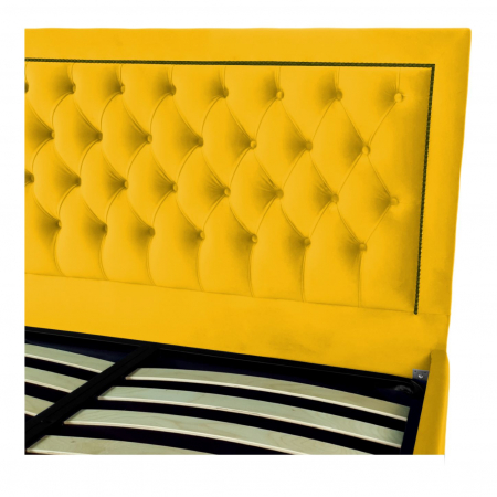 Pat tapitat Roma cu spatiu pentru depozitare, 160x200 [2]