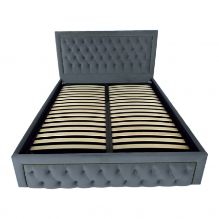 Pat tapitat Roma cu spatiu pentru depozitare, 160x200 [1]