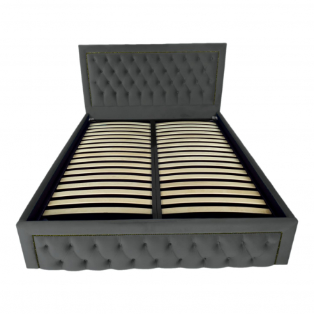 Pat tapitat Roma cu spatiu pentru depozitare, 160x200 [1]