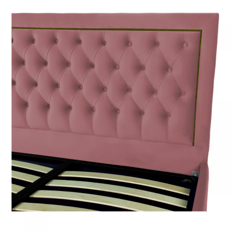 Pat tapitat Roma cu spatiu pentru depozitare, 160x200 [2]