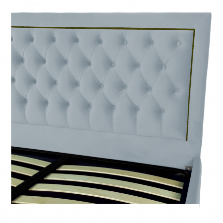 Pat tapitat Roma cu spatiu pentru depozitare, 160x200 [2]