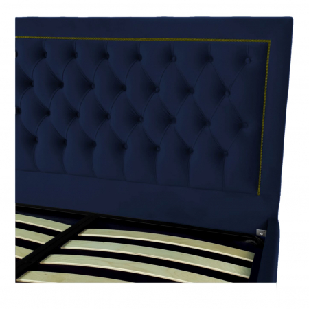 Pat tapitat Roma cu spatiu pentru depozitare, 160x200 [2]