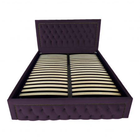 Pat tapitat Roma cu spatiu pentru depozitare, 160x200 [1]