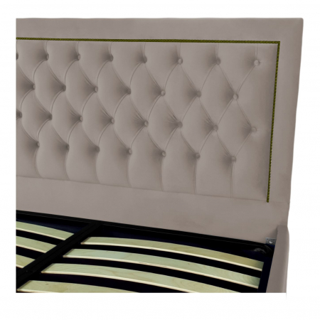 Pat tapitat Roma cu spatiu pentru depozitare, 160x200 [2]