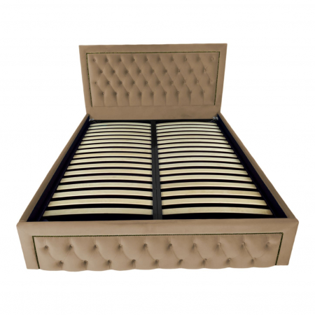 Pat tapitat Roma cu spatiu pentru depozitare, 160x200 [1]