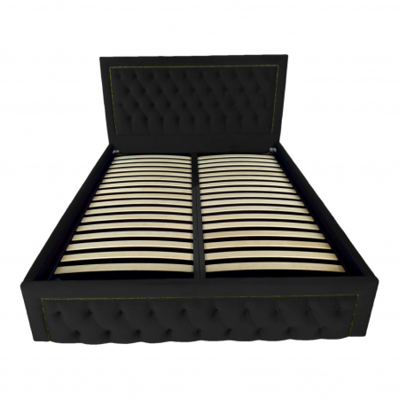 Pat tapitat Roma cu spatiu pentru depozitare, 160x200 [1]