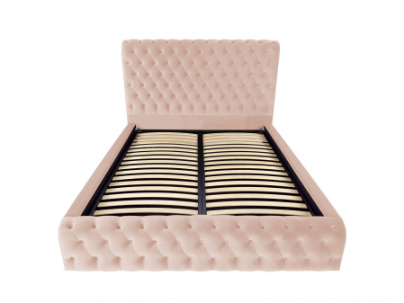 Pat tapitat Ruby cu spatiu pentru depozitare, 160x200 [1]