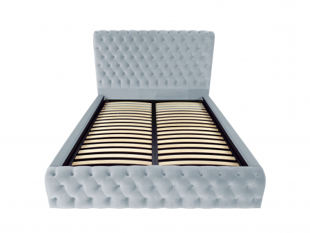 Pat tapitat Ruby cu spatiu pentru depozitare, 160x200 [1]