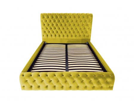 Pat tapitat Ruby cu spatiu pentru depozitare, 160x200 [1]