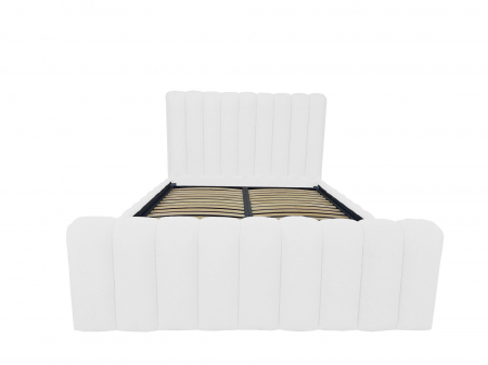 Pat tapitat Loft cu spatiu pentru depozitare, 160x200 [1]