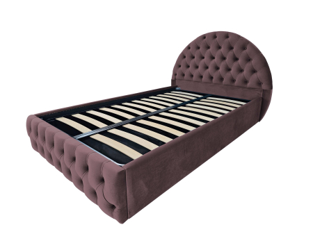 Pat tapitat Teddy cu spatiu pentru depozitare, 120x200 [3]