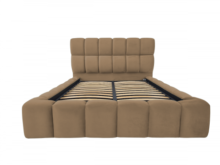 Pat tapitat Velare cu spatiu pentru depozitare, 160x200 [1]