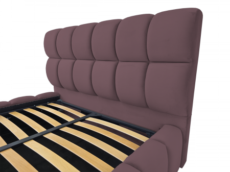 Pat tapitat Velare cu spatiu pentru depozitare, 160x200 [2]