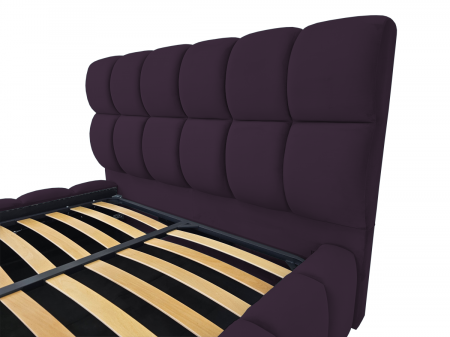 Pat tapitat Velare cu spatiu pentru depozitare, 160x200 [2]