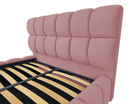 Pat tapitat Velare cu spatiu pentru depozitare, 160x200 [2]