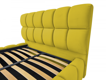 Pat tapitat Velare cu spatiu pentru depozitare, 160x200 [2]