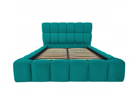 Pat tapitat Velare cu spatiu pentru depozitare, 160x200 [1]