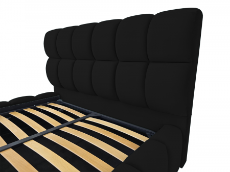 Pat tapitat Velare cu spatiu pentru depozitare, 160x200 [2]