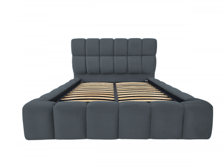 Pat tapitat Velare cu spatiu pentru depozitare, 160x200 [1]