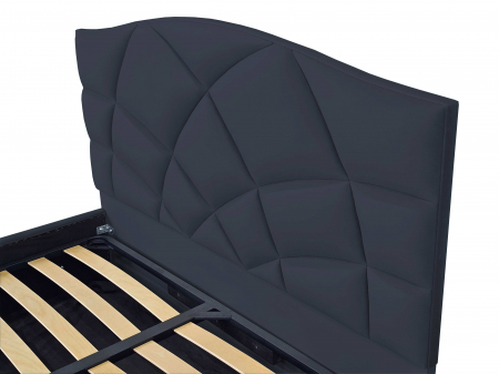 Pat tapitat Venus cu spatiu pentru depozitare, 160x200 [2]