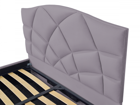 Pat tapitat Venus cu spatiu pentru depozitare, 160x200 [2]