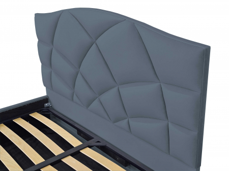 Pat tapitat Venus cu spatiu pentru depozitare, 160x200 [2]