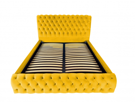 Pat tapitat Verona cu spatiu pentru depozitare, 160x200 [1]