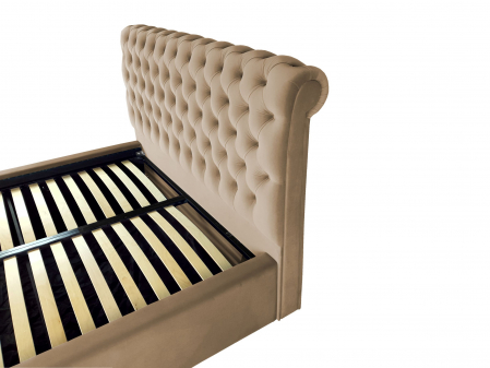 Pat tapitat Verona cu spatiu pentru depozitare, 160x200 [2]