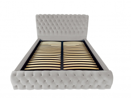 Pat tapitat Verona cu spatiu pentru depozitare, 160x200 [1]