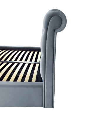 Pat tapitat Verona cu spatiu pentru depozitare, 160x200 [3]